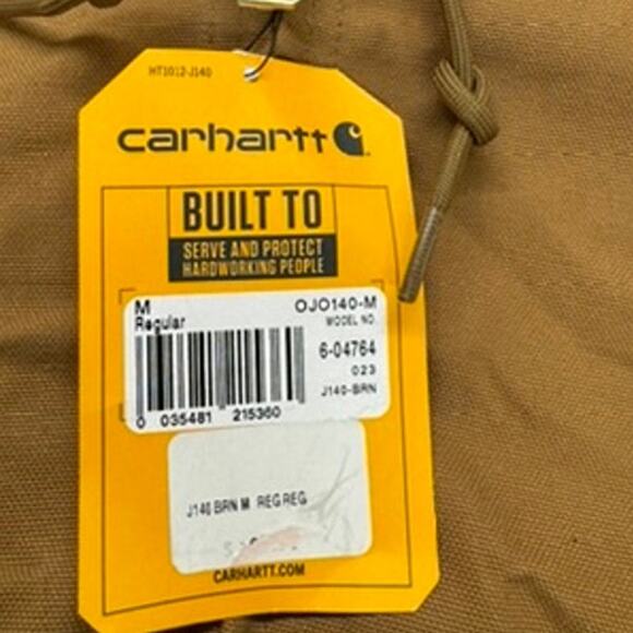 NWT!!! CARHARTT Mens M, Active Jacket, Loose Fit, Made USA - Picture 5 of 7